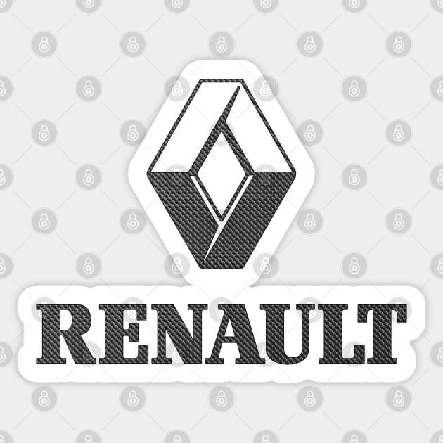 RENAULT Sticker by HSDESIGNS